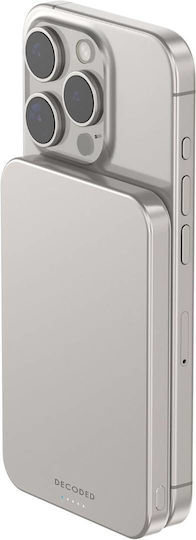 Decoded MagSafe Power Bank 5000mAh 15W Titan view 1