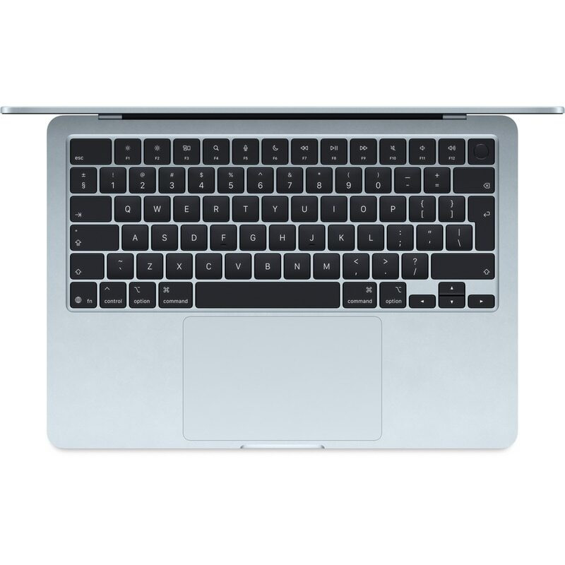 Apple MacBook Air 13.6" IPS Retina Display (M4-10-Core/16GB/256GB SSD/8-Core GPU) with 30W Charger Sky Blue (GR Keyboard) view 4