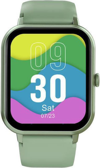 Devia Wt2 Smartwatch with Heart Rate Monitor (Green) view 2