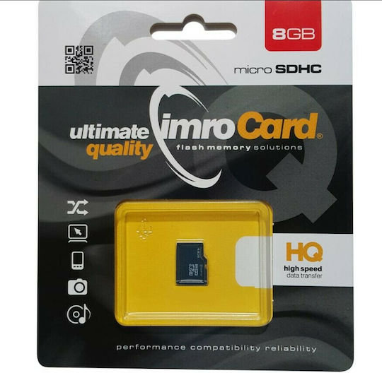 IMRO microSDHC 8GB Class 4 High Speed with Adapter view 2