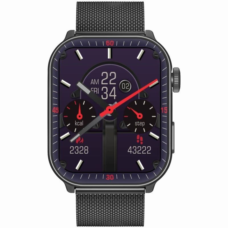 Unisex Smartwatch Gravity Gt28-4 Bluetooth Calls Additional Strap Sg037d view 2