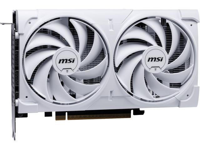 MSI GeForce RTX 5060 8GB GDDR7 Ventus 2X OC White Graphics Card V537-003R vue 9