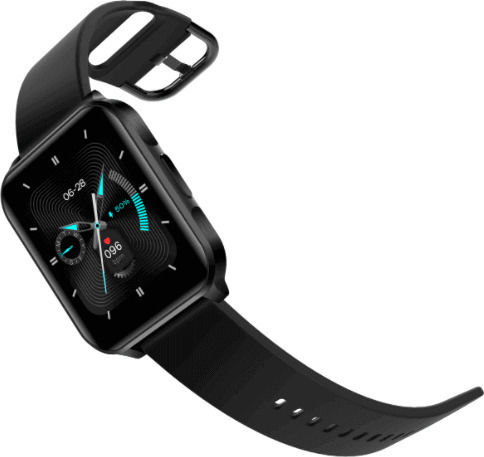 Lenovo S2 Pro Aluminium Smartwatch with Heart Rate Monitor (Black) view 3
