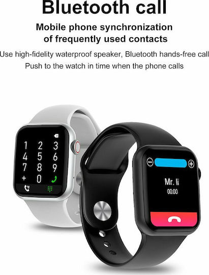 NO.1 DT100 Pro Max Smartwatch with Heart Rate Monitor (Black) view 4