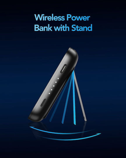 Veger Tiny MagSafe Power Bank 5000mAh 20W with USB-C Port Black view 3