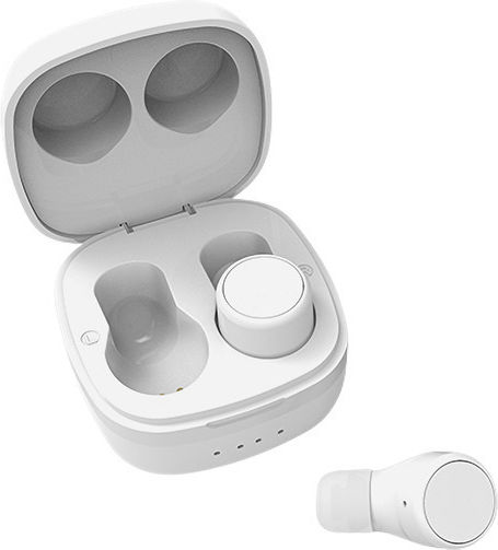 Streetz TWS-109 In-ear Bluetooth Handsfree Earphones with Charging Case White