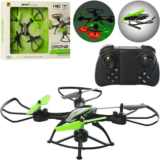 HC697 Drone with 720p Camera and Controller Green view 2