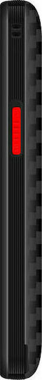 NSP 2000DS Dual SIM Mobile with Large Buttons (Greek Menu) Black view 6