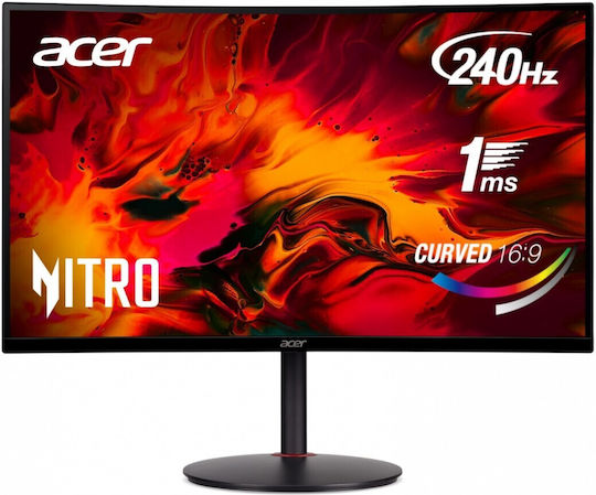 Acer Nitro XZ270Xbiiphx VA Curved Gaming Monitor 27" FHD 1920x1080 240Hz view 1