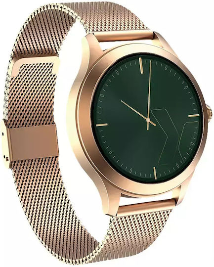 MaxCom FW44 2 Stainless Steel 46mm Smartwatch with SIM and Heart Rate Monitor (Gold) view 6