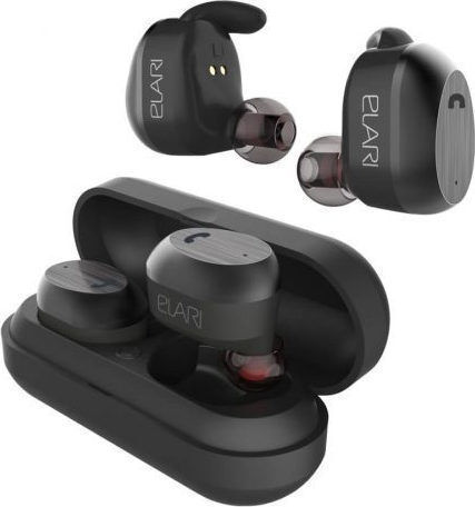 Elari NanoPods In-ear Bluetooth Handsfree Earphones with Sweat Resistance and Charging Case Black
