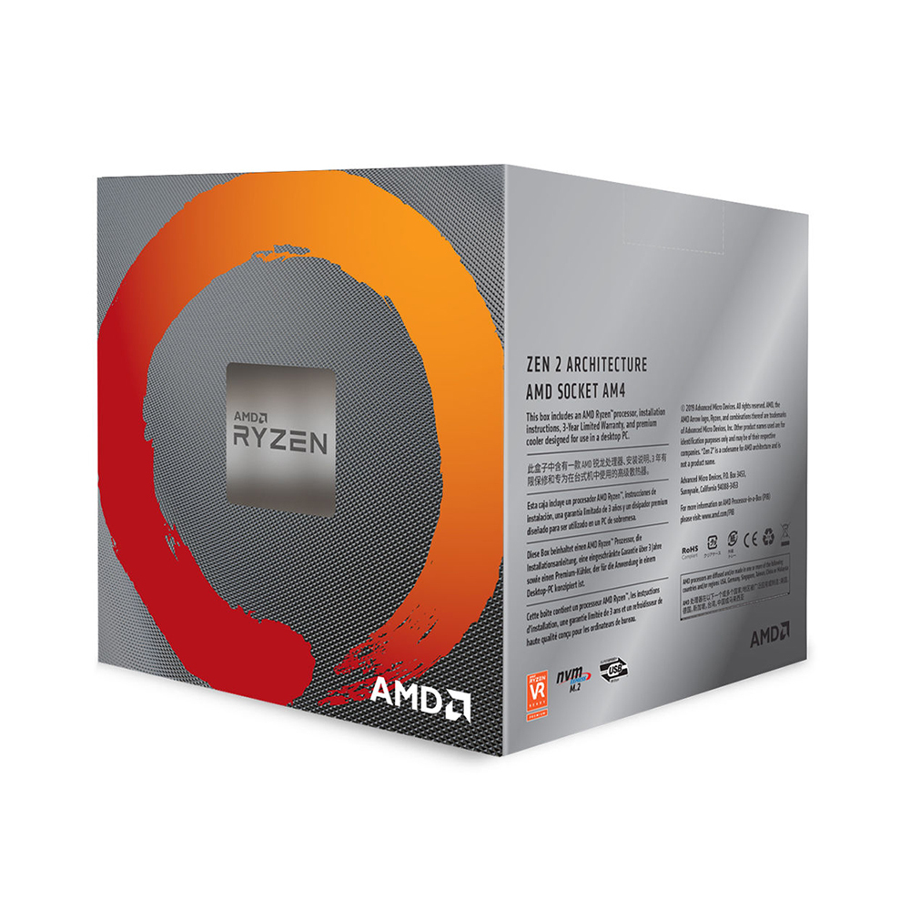 AMD Ryzen 7 3800X 3.9GHz Processor 8 Core for Socket AM4 in Box with Heatsink view 6
