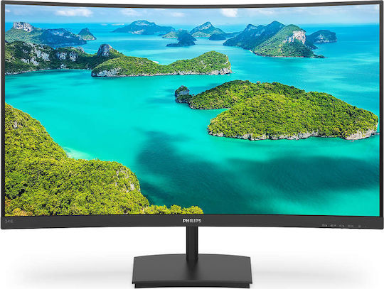 Philips 241E1SCA VA Curved Monitor 23.6" FHD 1920x1080 with Response Time 4ms GTG