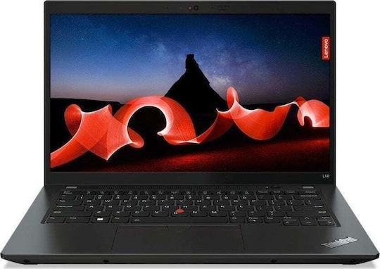 Lenovo ThinkPad L14 Gen 4 (Intel) 14" IPS FHD (i7-1355U/8GB/512GB SSD/W11 Pro) Thunder Black (US Keyboard)