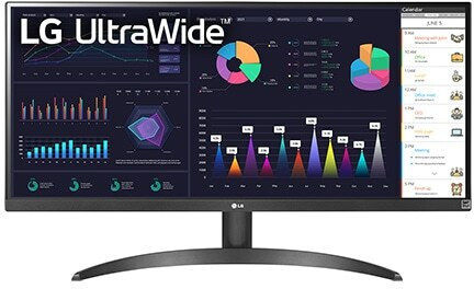 LG 29WQ500-B Ultrawide IPS HDR Monitor 29" FHD 2560x1080 with Response Time 5ms GTG view 1