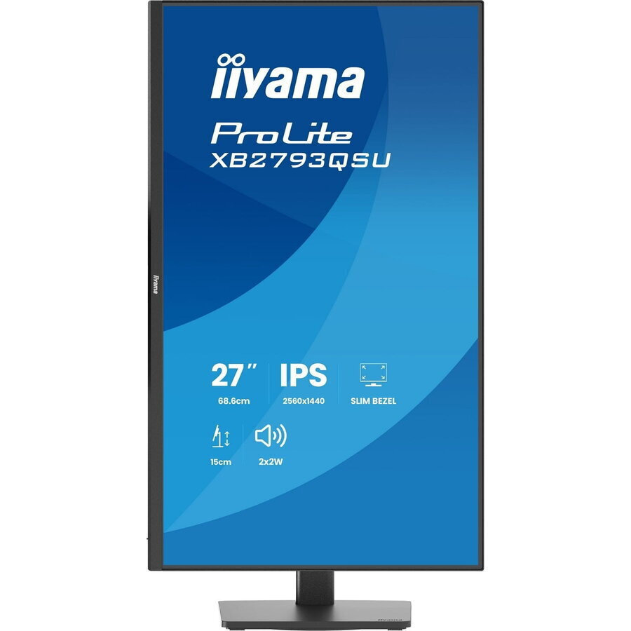 Iiyama ProLite XB2793QSU-B1 IPS Monitor 27" QHD 2560x1440 view 4