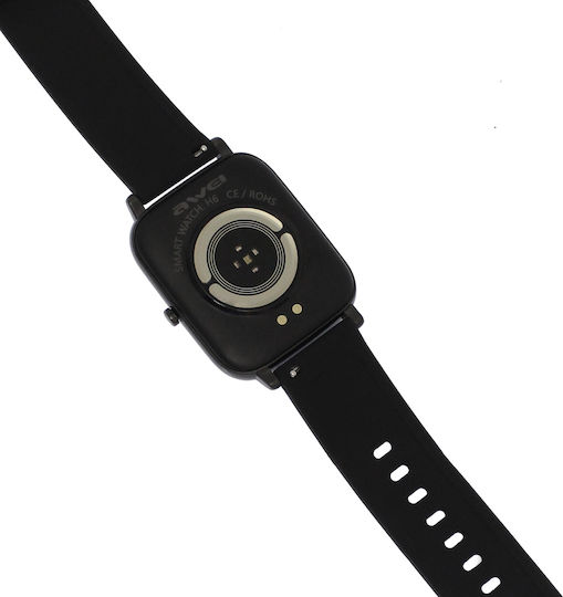 Awei H6 Smartwatch with Heart Rate Monitor (Black) vista 4