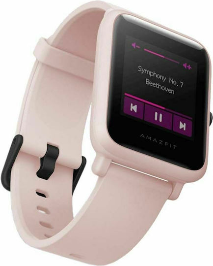 Amazfit Bip S Lite Waterproof Smartwatch with Heart Rate Monitor (Sakura Pink) view 4