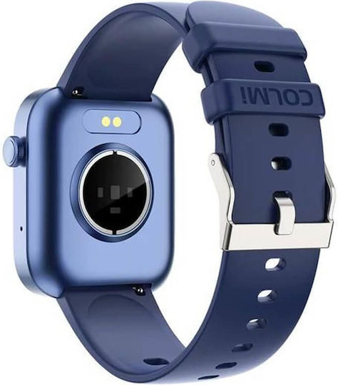 Colmi P71 45mm Smartwatch with Heart Rate Monitor (Blue) view 2