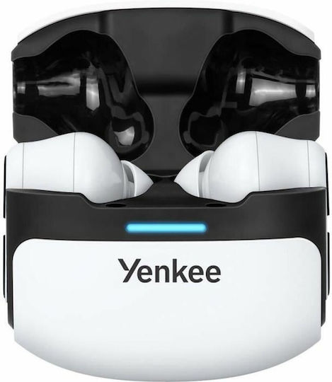 Yenkee Evepods Pro YHP 09BT In-ear Bluetooth Handsfree Earphones with Sweat Resistance and Charging Case White view 3