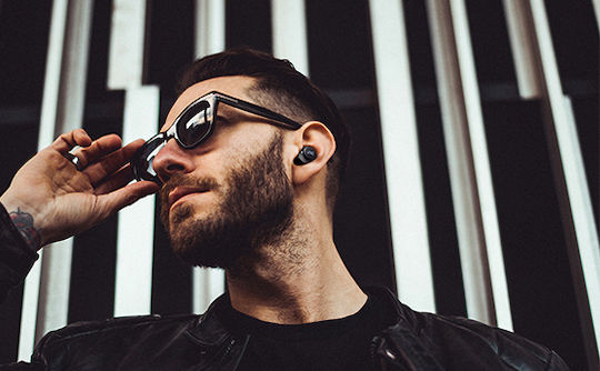 JVC HA-A30T In-ear Bluetooth Handsfree Earphones with Sweat Resistance and Charging Case Black view 4