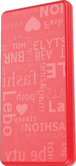 Awei P35K Power Bank 10000mAh with 2 USB-A Ports Red
