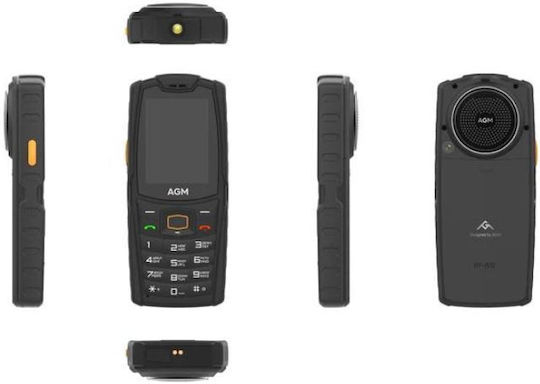 AGM M6 Dual SIM Resistant Mobile with Buttons Black view 8