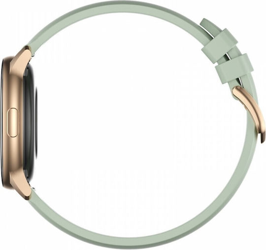 Oromed Active Pro 1 Aluminium Smartwatch with Heart Rate Monitor (Gold / Green) view 6