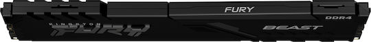 Kingston Fury Beast DDR4 with Module 1x16GB and Speed 3200 for Desktop KF432C16BB/16 view 5