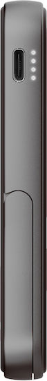 Fresh 'n Rebel Magnetic MagSafe Power Bank 5000mAh with USB-C Port Storm Grey vue 4