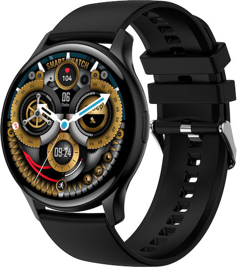 Anell CA89 Smartwatch with Heart Rate Monitor (Black) view 4