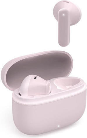 HAMA Freedom Light II Earbud Bluetooth Handsfree Earphones with Charging Case Pink view 3