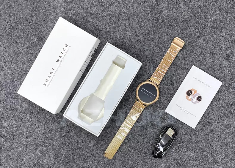 Prestige FiT Aluminium Smartwatch with Heart Rate Monitor (Gold) view 7