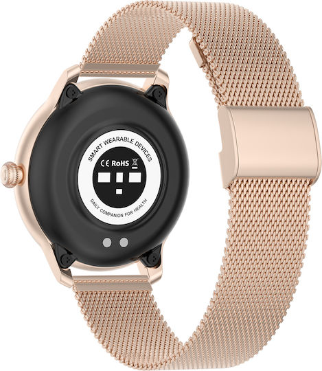 Kieslect L11 Lady Aluminium Smartwatch with Heart Rate Monitor (Gold) view 4