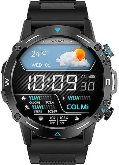 Colmi M42 Smartwatch with Heart Rate Monitor (Black) view 4