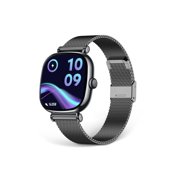 Ksix Iria Smartwatch with Heart Rate Monitor (Black) view 2