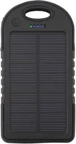 Solar Power Bank 5000mAh Blue view 1