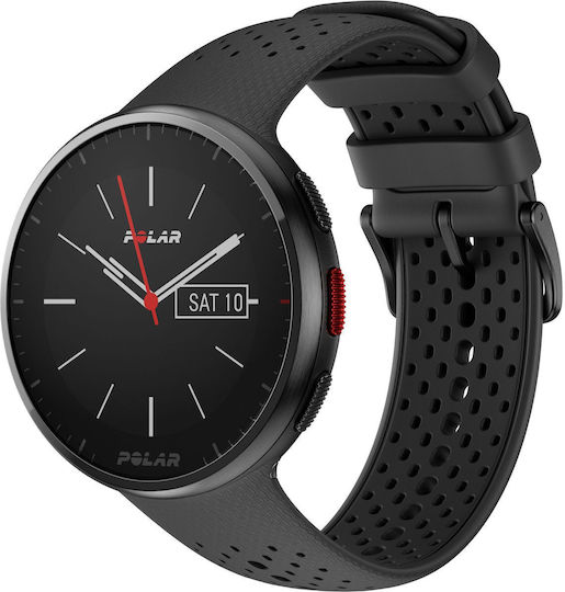 Polar Pacer Pro with H10 Heart Rate Monitor 45mm Smartwatch with Heart Rate Monitor (Carbon Gray) view 1