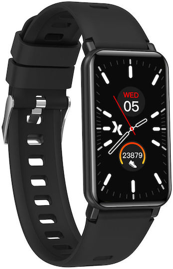 MaxCom Fit FW53 Nitro 2 Smartwatch with Heart Rate Monitor (Black) vista 4