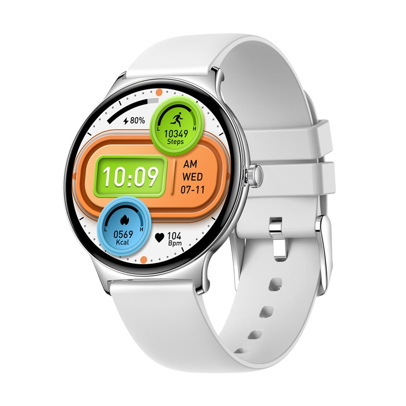 Colmi V89 Smartwatch with Heart Rate Monitor Silver view 1