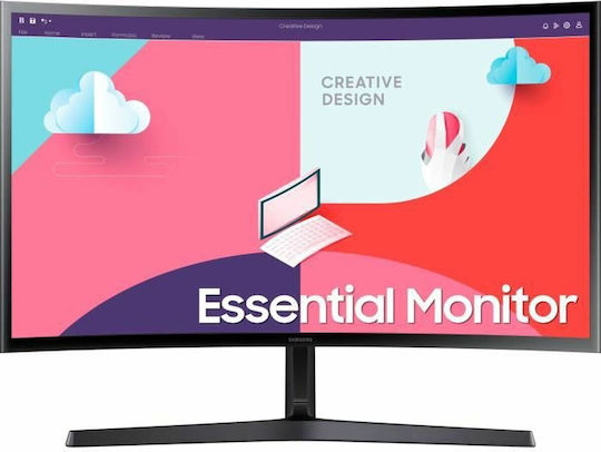 Samsung S24C366EA VA Curved Monitor 24" FHD 1920x1080 with Response Time 4ms GTG view 1