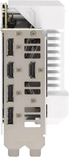 Asus GeForce RTX 4070 Ti Super 16GB GDDR6X TUF Gaming White OC Edition Graphics Card view 4