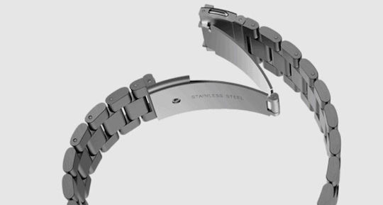 Riversong Motive 9 Max Stainless Steel Smartwatch with Heart Rate Monitor (Gray) view 6