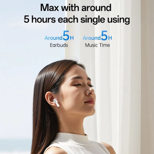 Yesido TWS34 In-ear Bluetooth Handsfree Earphones with Charging Case White view 6