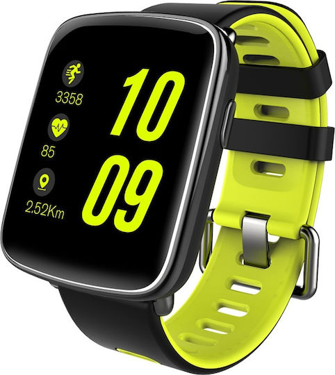 Kingwear GV68 Smartwatch with Heart Rate Monitor (Green)