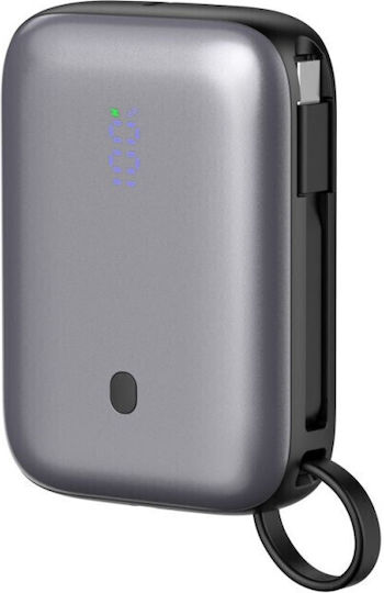 Platinet Power Bank 10000mAh 20W with USB-A Port and 2 USB-C Ports Black view 2