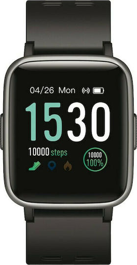 Jmsmart PJS0001N Smartwatch with Heart Rate Monitor (Black)