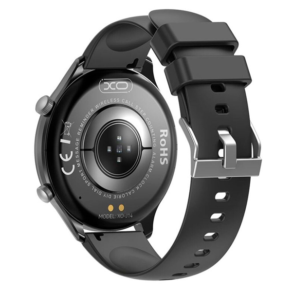 XO J14 Smartwatch with Heart Rate Monitor (Black) view 5