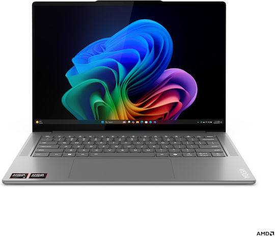 Lenovo Yoga Pro 7 14ASP9 14.5" OLED 120Hz (Ryzen AI 300 Series-365/32GB/1TB SSD/W11 Home) Luna Grey (GR Keyboard)