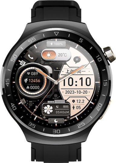 X16 PRO Smartwatch with Heart Rate Monitor (Black) view 2